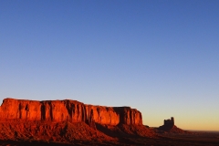 Sunrise in Monument Valley, Arizona-Utah