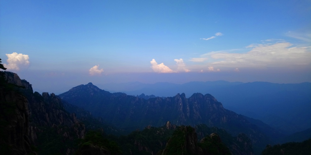 The Yellow Mountains or Huangshan