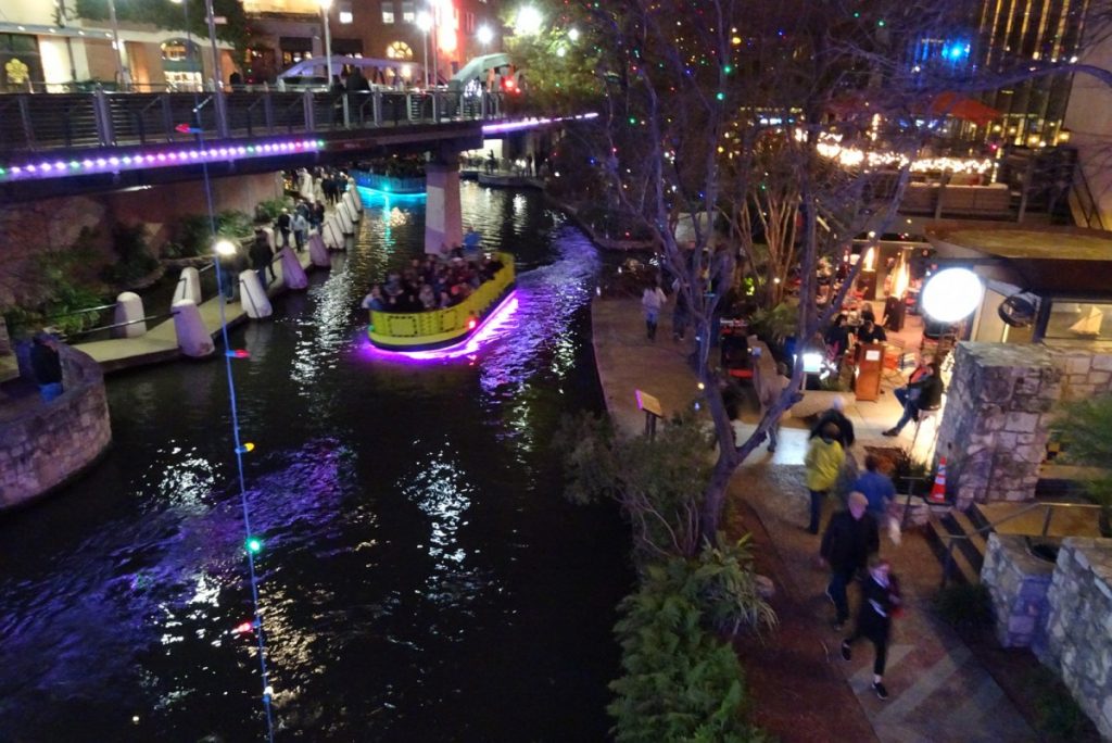 The Riverwalk in San Antonio, Texas